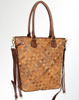 American Darling ADBGI136A Tote Genuine Leather Women Bag Western Handbag Purse