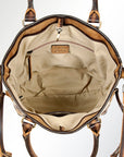 American Darling ADBGI136B Tote Hair On Genuine Leather Women Bag Western Handbag Purse
