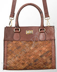 American Darling ADBGI137A Tote Genuine Leather Women Bag Western Handbag Purse