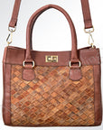 American Darling ADBGI138A Tote Genuine Leather Women Bag Western Handbag Purse