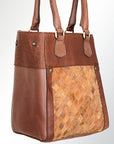 American Darling ADBGI139A Tote Genuine Leather Women Bag Western Handbag Purse
