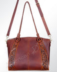 American Darling Tote Hand Tooled Genuine Leather Women Bag Western Handbag Purse