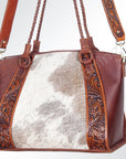 American Darling Tote Hand Tooled Genuine Leather Women Bag Western Handbag Purse