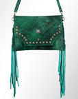 American Darling ADBGZ284 crossbody Hair-On Genuine Leather Women Bag Western Handbag Purse