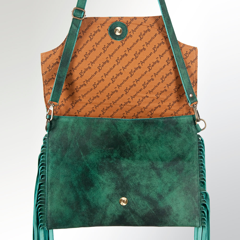 American Darling ADBGZ284 crossbody Hair-On Genuine Leather Women Bag Western Handbag Purse