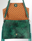 American Darling ADBGZ284 crossbody Hair-On Genuine Leather Women Bag Western Handbag Purse
