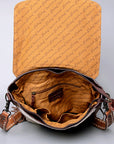 American Darling Cross Body Hand Tooled Hair On Genuine Leather Women Bag Western Handbag Purse