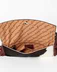 American Darling ADBGZ292 Wallet Hand Tooled Genuine Leather Women Bag Western Handbag Purse