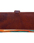 American Darling Wristlet Genuine Leather Women Bag Western Handbag Purse