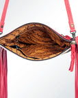 American Darling Small Crossbody Saddle Blanket Genuine Leather women bag western handbag purse