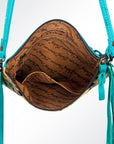 American Darling Small Crossbody Saddle Blanket Genuine Leather women bag western handbag purse