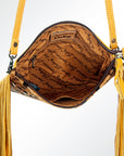 American Darling Small Crossbody Saddle Blanket Genuine Leather women bag western handbag purse