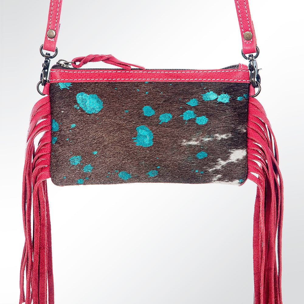 American Darling Small Crossbody Hair On Genuine Leather Women Bag Western Handbag Purse