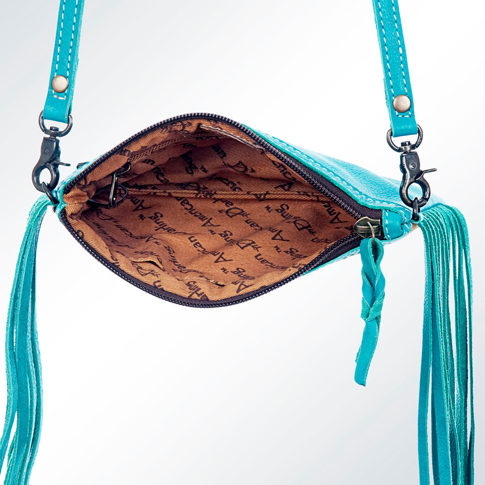 American Darling Small Crossbody Hair On Genuine Leather Women Bag Western Handbag Purse