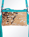 American Darling Small Crossbody Hair On Genuine Leather Women Bag Western Handbag Purse