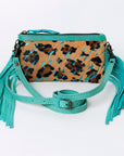 American Darling Small Crossbody Hair On Genuine Leather Women Bag Western Handbag Purse