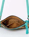 American Darling Small Crossbody Hair On Genuine Leather Women Bag Western Handbag Purse