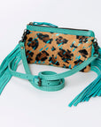 American Darling Small Crossbody Hair On Genuine Leather Women Bag Western Handbag Purse