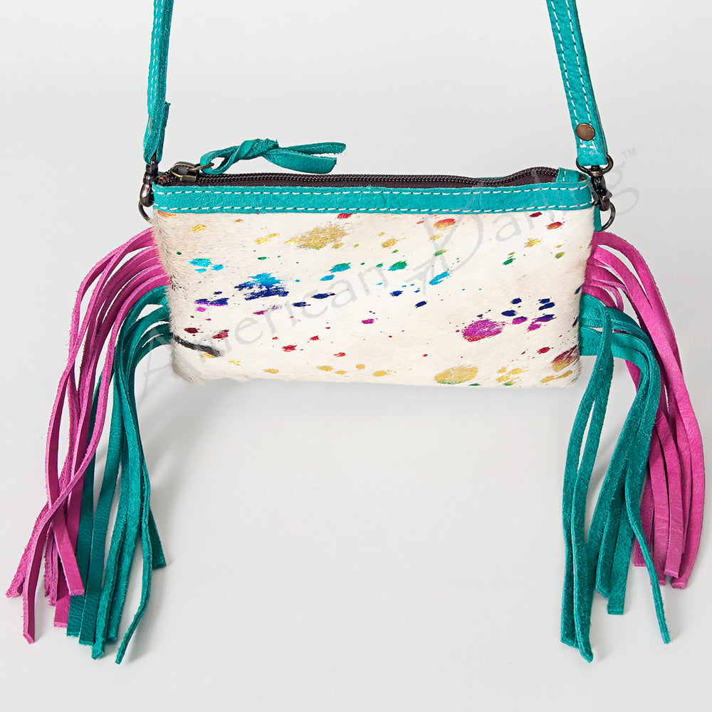 American Darling Small Crossbody Hair On Genuine Leather Women Bag Western Handbag Purse