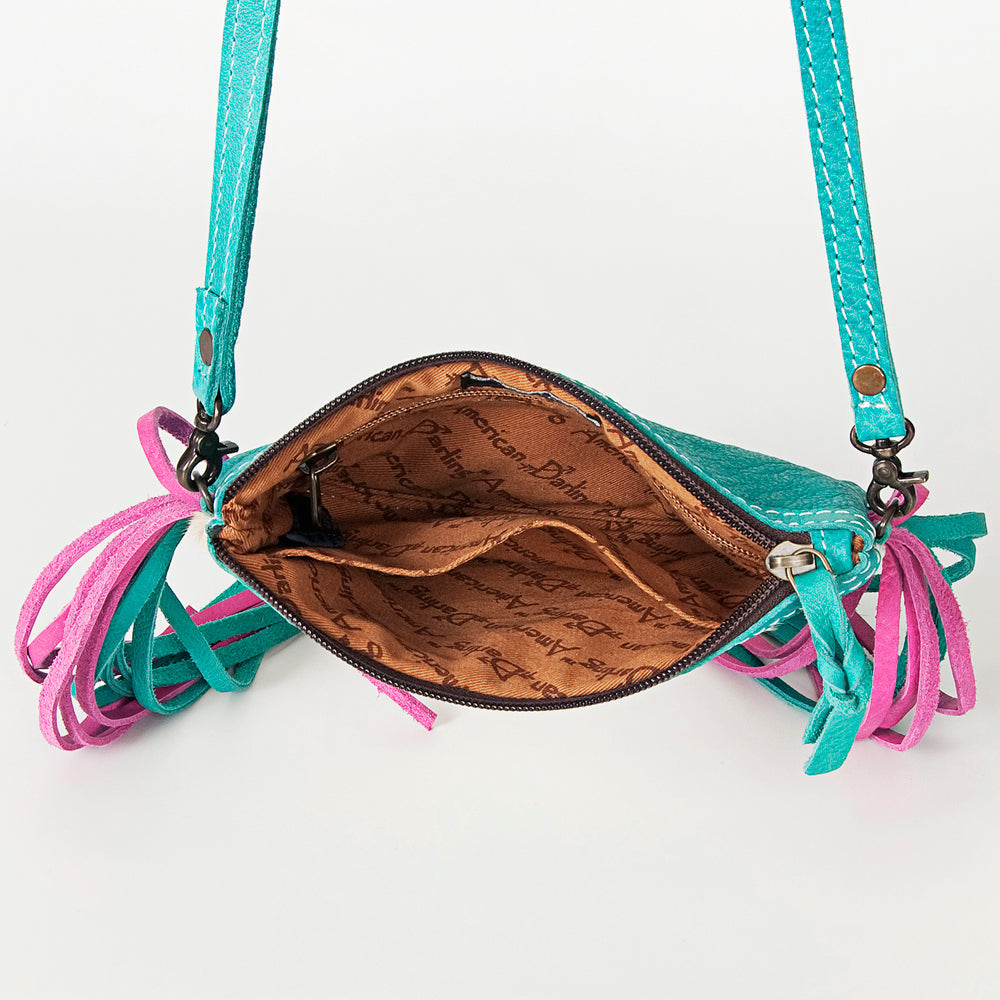 American Darling Small Crossbody Hair On Genuine Leather Women Bag Western Handbag Purse
