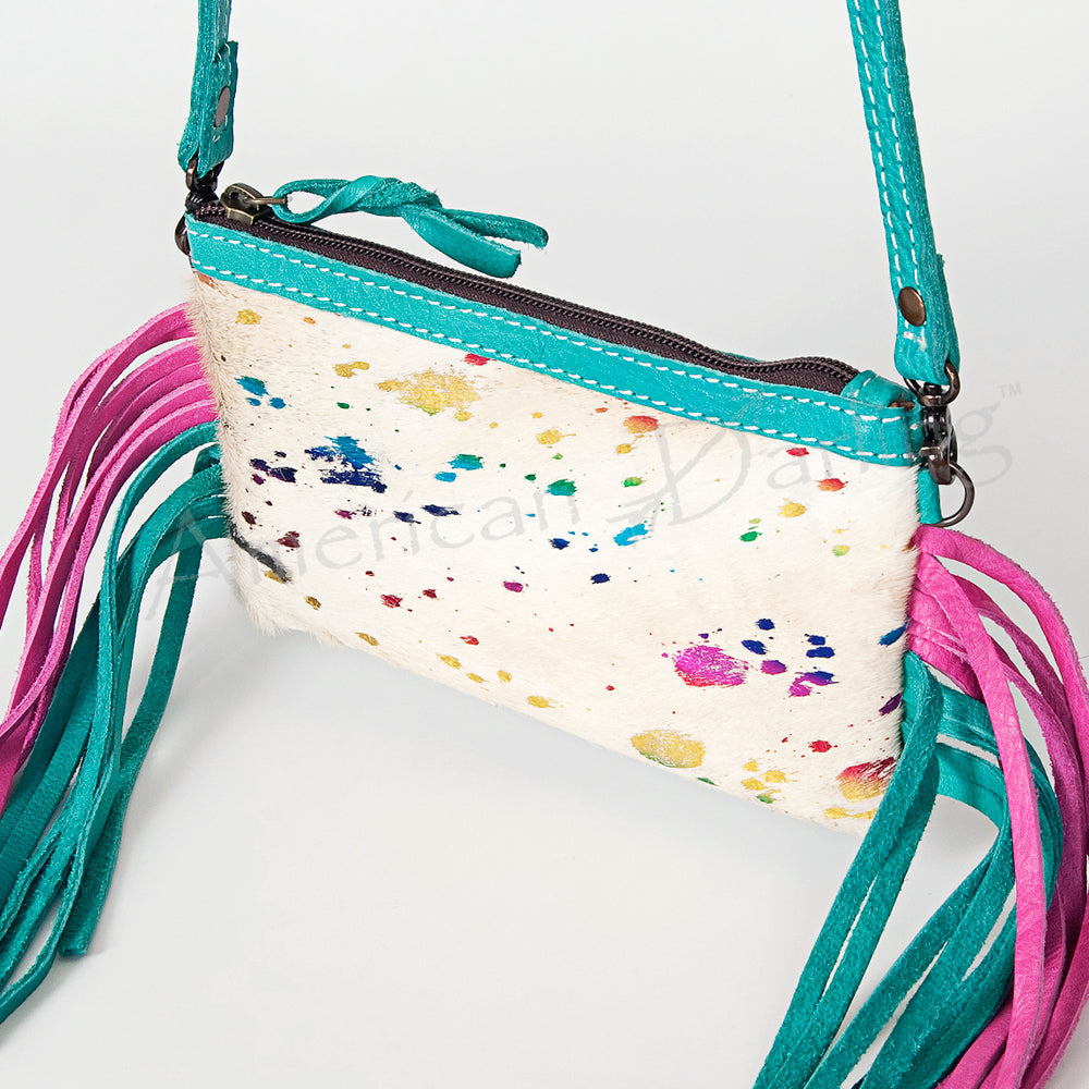 American Darling Small Crossbody Hair On Genuine Leather Women Bag Western Handbag Purse