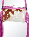 American Darling Small Crossbody Hair On Genuine Leather Women Bag Western Handbag Purse