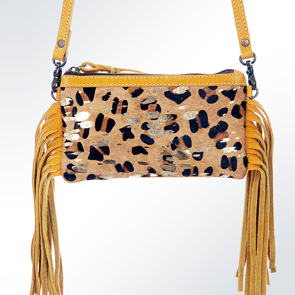 American Darling Small Crossbody Hair On Genuine Leather Women Bag Western Handbag Purse