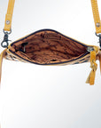 American Darling Small Crossbody Hair On Genuine Leather Women Bag Western Handbag Purse
