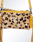 American Darling Small Crossbody Hair On Genuine Leather Women Bag Western Handbag Purse
