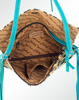 American Darling ADBGS178C Envelope Hair On Genuine Leather Women Bag Western Handbag Purse