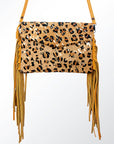 American Darling ADBGS178F Envelope Hair On Genuine Leather Women Bag Western Handbag Purse