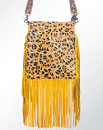 American Darling ADBGS192F Messenger Hair On Genuine Leather Women Bag Western Handbag Purse