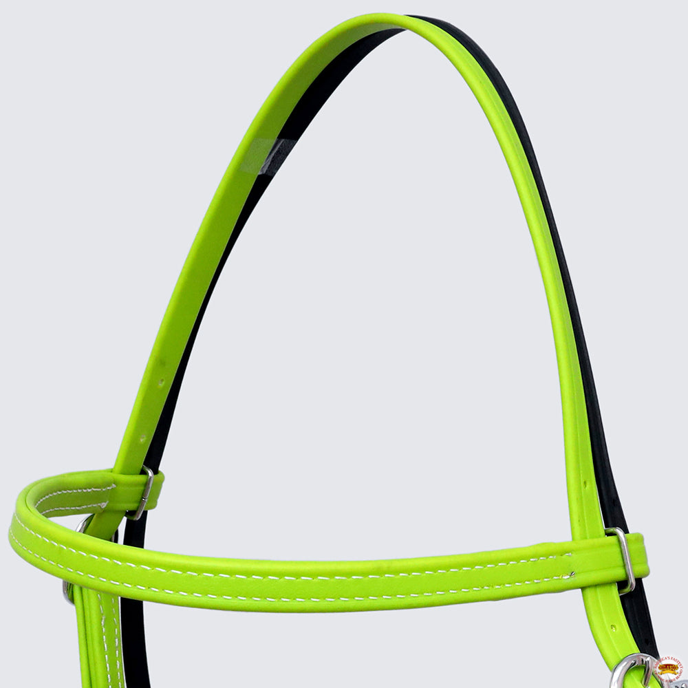 HILASON Western Horse Biothane Leather Headstall Tack