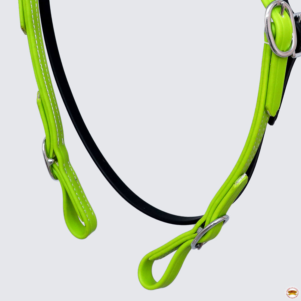 HILASON Western Horse Biothane Leather Headstall Tack