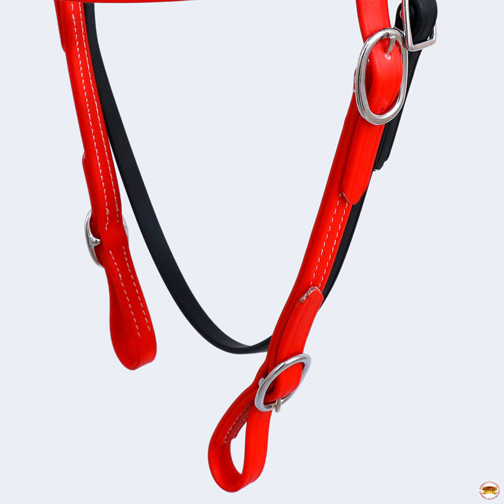 HILASON Western Horse Biothane Leather Headstall Tack