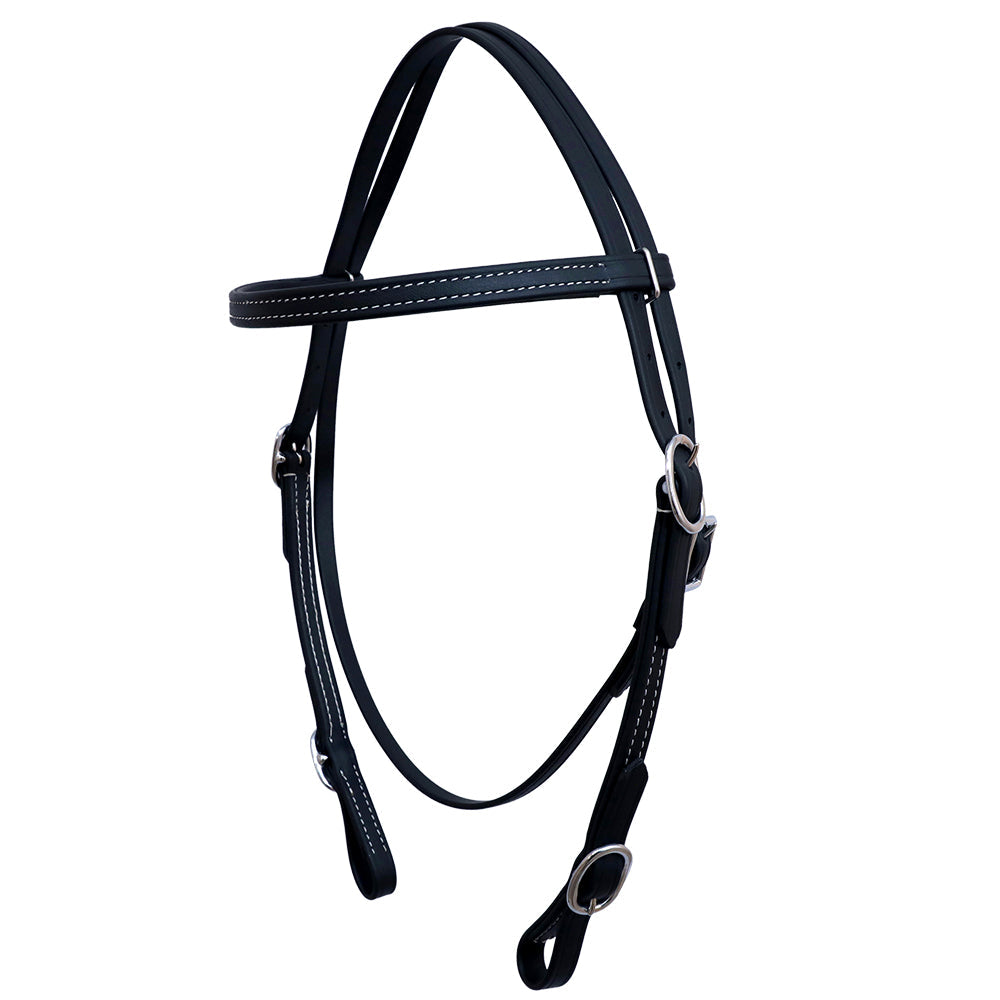 HILASON Western Horse Biothane Leather Headstall &amp; Breast Collar Set
