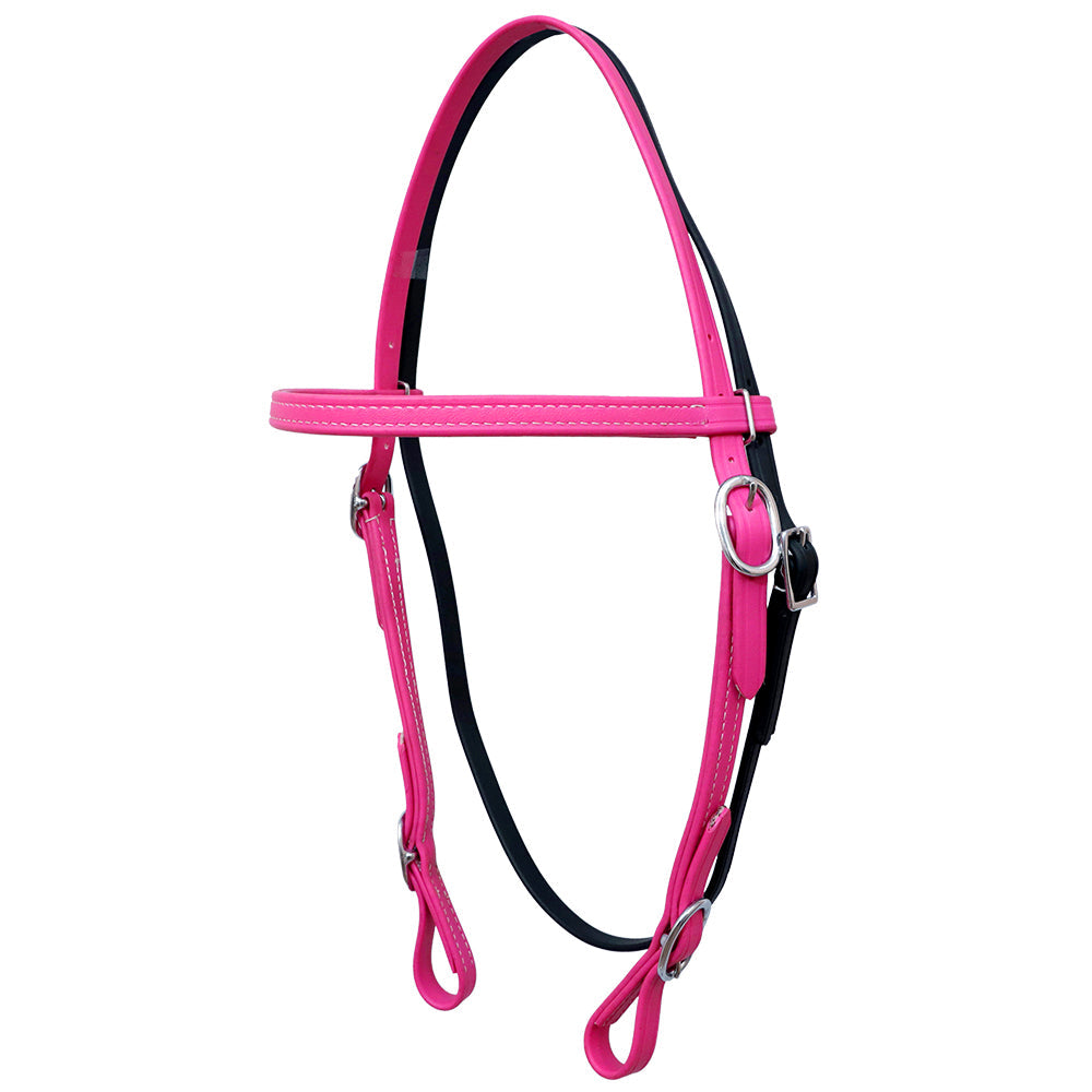 HILASON Western Horse Biothane Leather Headstall &amp; Breast Collar Set