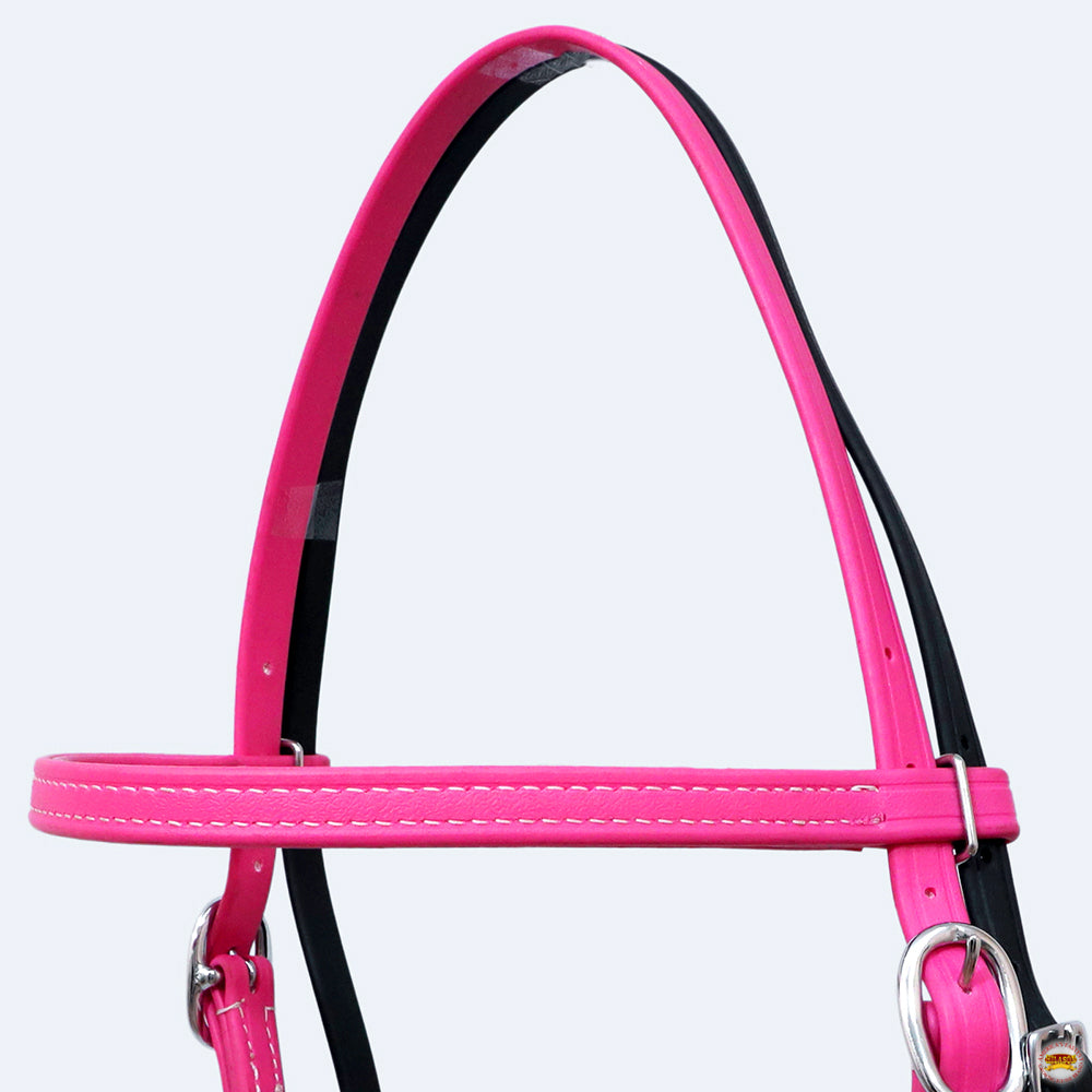 HILASON Western Horse Biothane Leather Headstall &amp; Breast Collar Set
