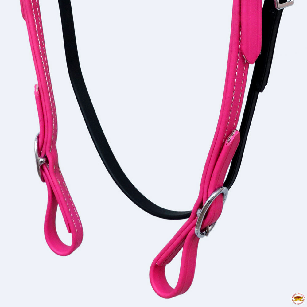 HILASON Western Horse Biothane Leather Headstall &amp; Breast Collar Set
