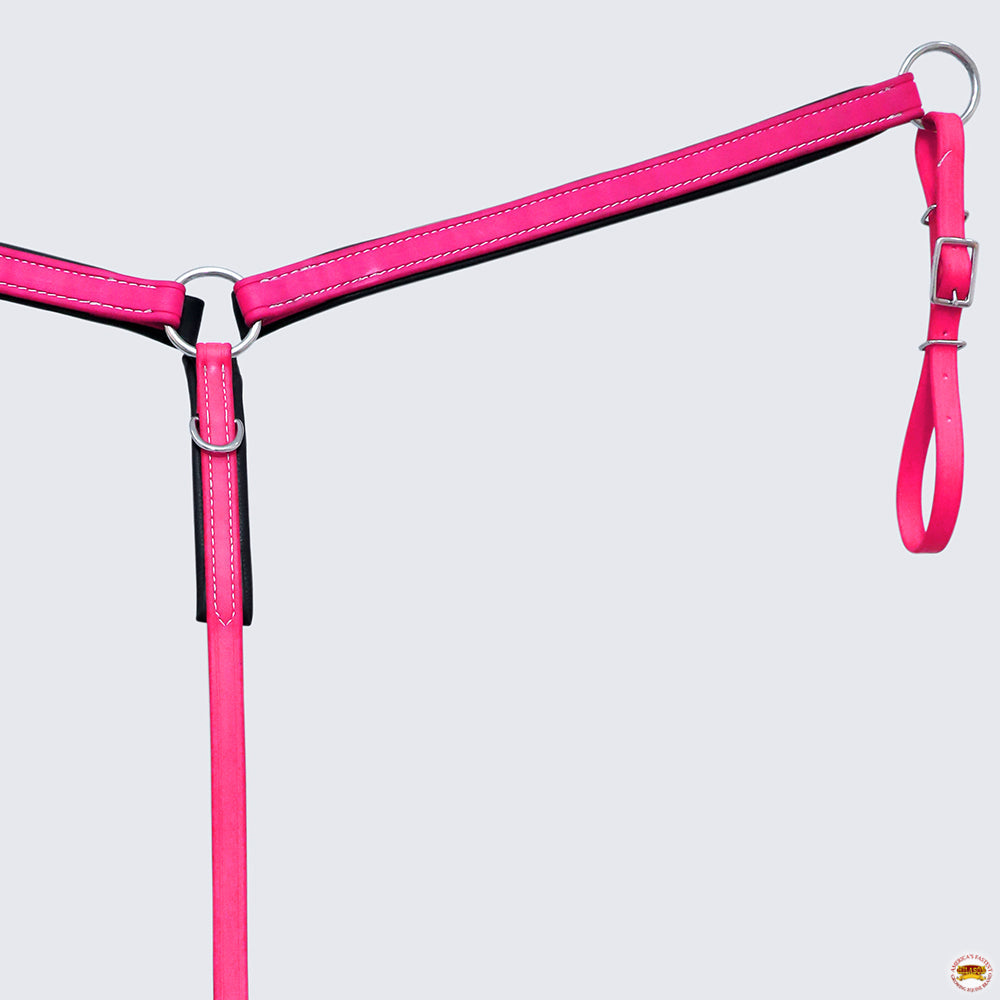 HILASON Western Horse Biothane Leather Headstall &amp; Breast Collar Set