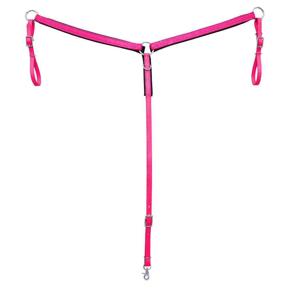 HILASON Western Horse Biothane Leather Headstall &amp; Breast Collar Set