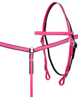 HILASON Western Horse Biothane Leather Headstall & Breast Collar Set