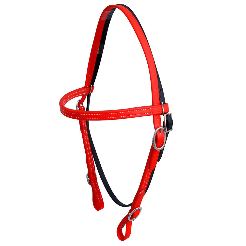 HILASON Western Horse Biothane Leather Headstall &amp; Breast Collar Set
