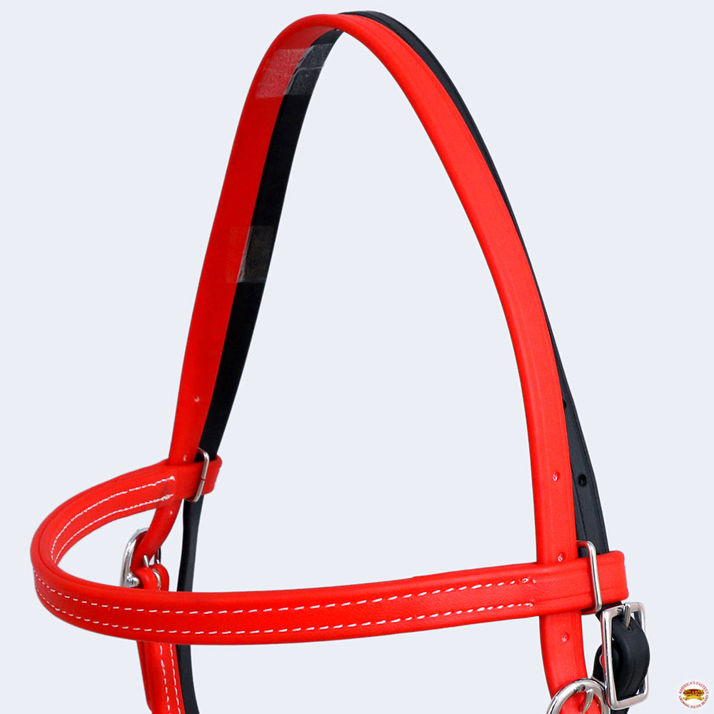 HILASON Western Horse Biothane Leather Headstall &amp; Breast Collar Set