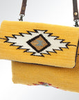 American Darling ADBG595 Crossbody Saddle Blanket Genuine Leather Women Bag Western Handbag Purse