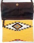 American Darling ADBG595 Crossbody Saddle Blanket Genuine Leather Women Bag Western Handbag Purse