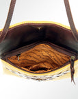 American Darling ADBG595 Crossbody Saddle Blanket Genuine Leather Women Bag Western Handbag Purse
