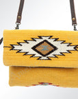 American Darling ADBG595 Crossbody Saddle Blanket Genuine Leather Women Bag Western Handbag Purse