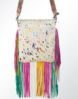 American Darling ADBG606 Messenger Hair-On Genuine Leather Women Bag Western Handbag Purse