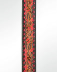 American Darling ADSTF143 Hand Tooled Genuine Leather Crossbody Handle Strap For Bags